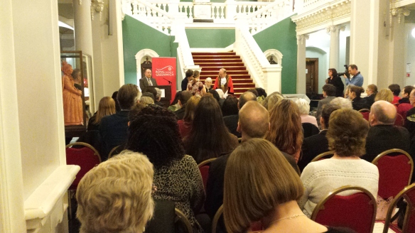 Audience at Woolwich Town Hall - pic by F Macha 2016